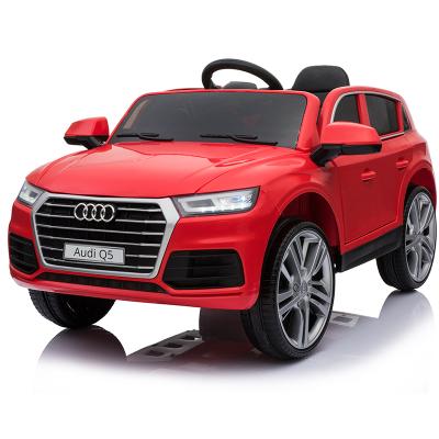 China Ride on Rechargeable Toy Cheap Audi Licensed Kids Battery Car Electric Outboard Motor Cars Kid Drive Ride On Toy Car With Eva Tires for sale