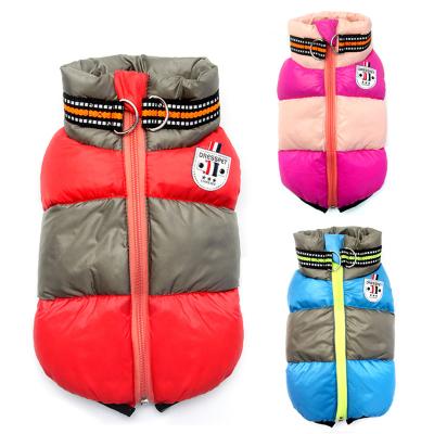 China 2022 Viable New Design Dog Winter Clothes Thick Warm Pet Coat Jacket For Medium Small Dogs for sale