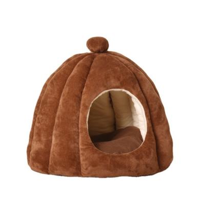 China Winter Four Seasons Removable Universal Cat House Pet Supplies Garbage Warm Beds Partially Enclosed Washable For Cat Dog for sale