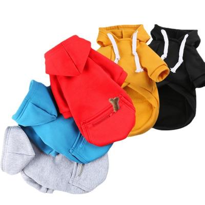 China Sustainable Pet Clothes Dog Coat Puppy Apparel Muti-sizes Large Dog Hoodie Thick Soft Warm Dog Clothes for sale