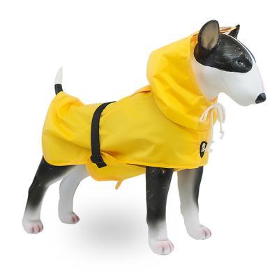 China S-XL Sustainable Pets Dog Clothes Hooded Raincoats Reflective Brand Dogs Rain Coat Waterproof Jackets Outdoor Breathable Clothes For Puppies for sale