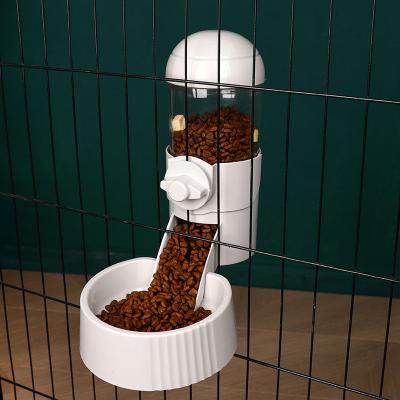 China Automatic Large Capacity Stable Automatic Water Filling Cat Hanging Pet Feeding Dog Cage Drinker for sale