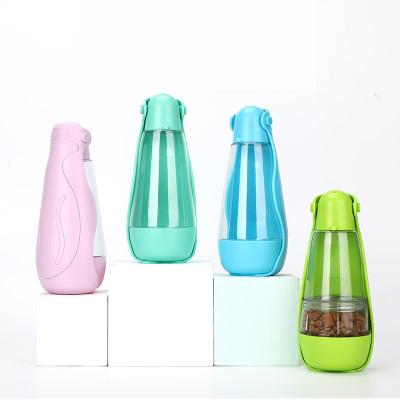 China Viable Wholesale Factory Travel Drink Portable Cat Pet Dog Water Bottle Plastic Driver for sale