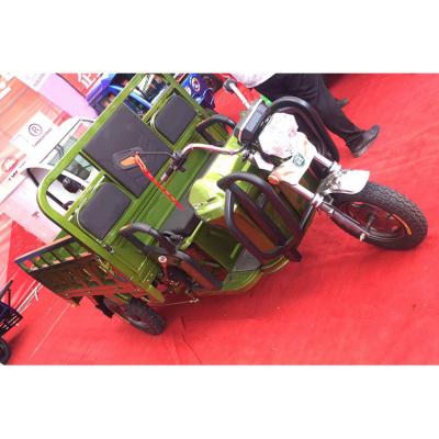 China Electric Cargo and Passenger Tricycle for Load Carrying Cargo Tricycle India for sale