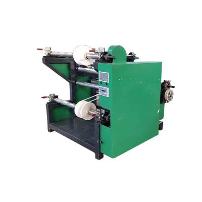 China Garment Shops Plastic Film Auto Paper PVC PET BOPP Cutting and Winding Machine, with Flat Knife, Dish Knife, Auto Tender for sale