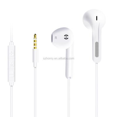 China Wholesale In-Ear Earbuds Stereo Sound Headphones For iPhone 3.5mm Ports Audio Headphones for sale