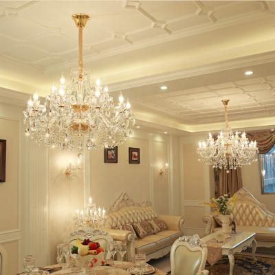 China High Quality Hanging Pendant Lights Decorative Light Baccarat Crystal Chandeliers Traditional Luxury Baccarat Glass Chandeliers for sale