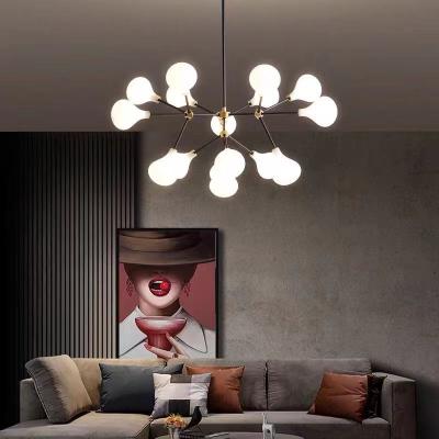 China New Modern Modern Pendant Lamp Brass Material Chandelier for sale