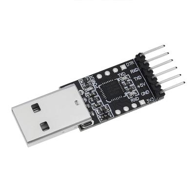 China CP2102 USB to TTL USB module to USB instant downloader from STC. from UART serial port board to serial port module for sale