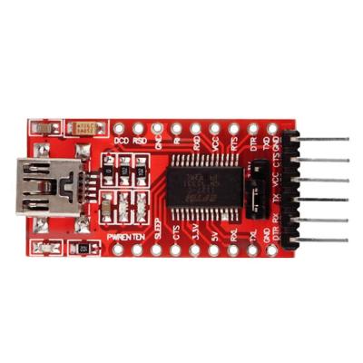 China Aduino and nodemcu FT232RL FTDI mini USB to TTL FT232RL USB converter adapter module 3.3V 5.5V FT232R serial breakout to serial for sale