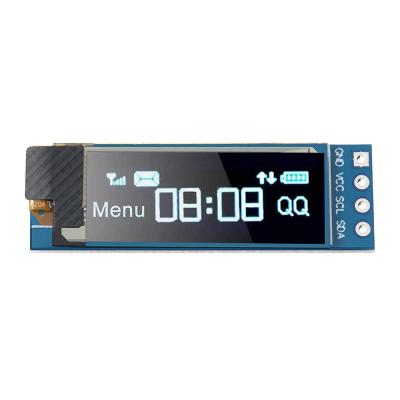 China 0.91 Inch I2C OLED Display Module I2C OLED Screen Driver I2C Blue DC 3.3V~5V (Display Blue Color) 0.91 Display Module for sale