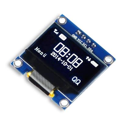 China I2C OLED 0.96 Inch OLED Display Module IIC LCD SSD1306 128 64 White With Dupont Wire 40-Pin Female To Female For Arduino 0.96 Inch for sale