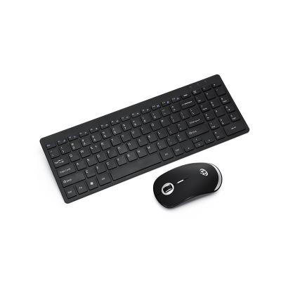 China Slim Thin Wireless Combo Wireless Keyboard and Mouse Pad Combo Wireless Mouse for Windows, Computer, Desktop, PC for sale