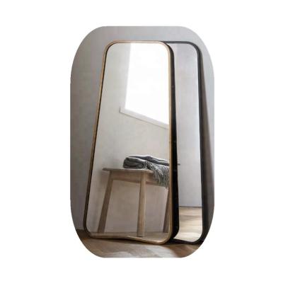 China Wholesale High Reflectivity Self Cut Framed Mirrors For Standing Mirror for sale