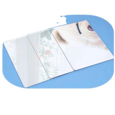 China Minimalist 1.8mm Aluminum Mirror Glass With Clear And Sharp Image For Wardrobe for sale