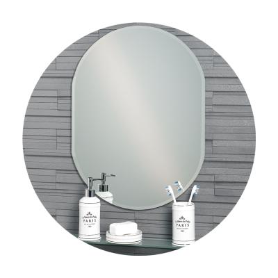 China Custom Round Mirror 1mm-8mm Low Iron Minimalist Extra Light Silver Float Mirror for sale