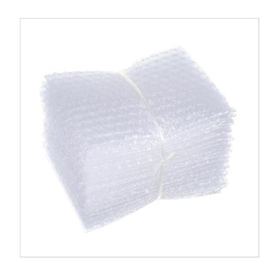 China Wholesale Logistics Small Clear Plastic Double-Layer Shipping Bubble Bags For Courier for sale