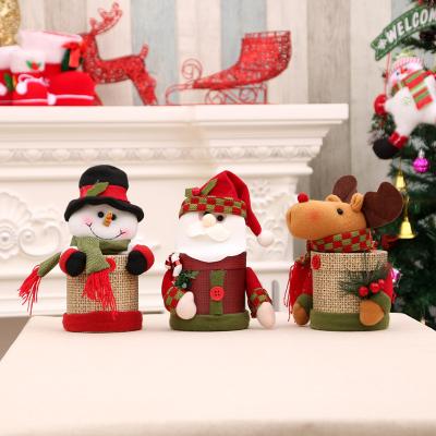 China For Festival Gift Christmas Decoration Supplies Christmas Tree Decoration Ornaments Candy Jar Candy Box For Festival for sale