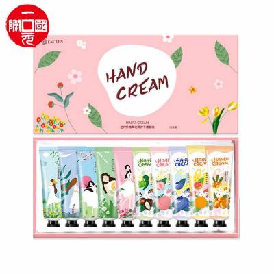 China Moisturizing Hand Cream 10pcs Set Floral Scent Moisturizing Natural Hand Cream for sale