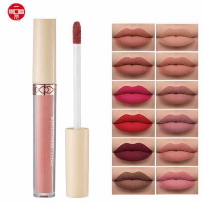 China Custom Cosmetics Vendor Lip Gloss Liquid Matte Lipstick Waterproof Lip Gloss for sale