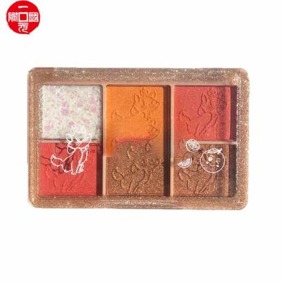 China New Arrival High Pigment Shimmer Eyeshadow Palette Packaging Waterproof for sale