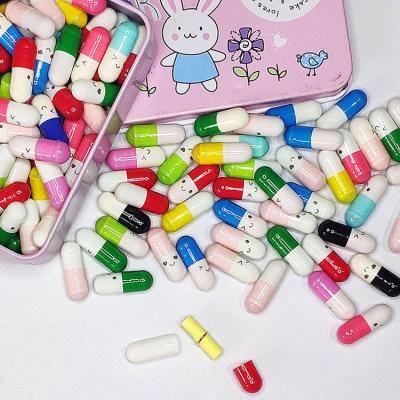 China Clear Mini Letter Pad Wish Bottle Blank Letter Paper Message Envelope Love Pill Capsule Love Pill Gift Paper Roll for sale