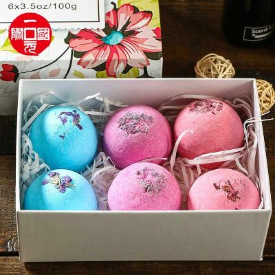 China Cleanse Valentines Day Ring Bath Bomb Luxury Organic Fizzy Kit for sale