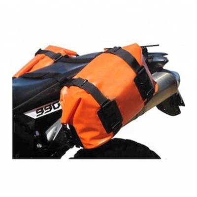 China Outdoor Motorcycle Bag Adventure PVC Tarpaulin Motorcycle Saddle Backpack Saddlebags Bag for sale