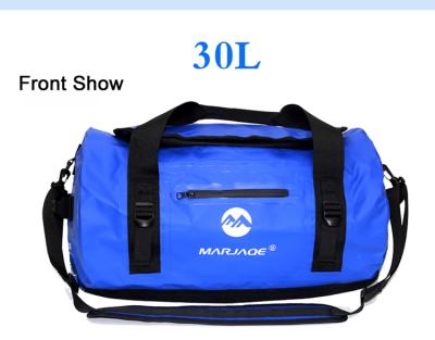 China Logo Printing Soft Sided Wet Dry Bag Tarpaulin Duffel Bag PVC Waterproof Motorcycle Gym Dry Bag for sale