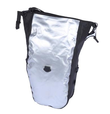 China Waterproof Outdoor Cycling Riding Double Sided Waterproof PVC Bicycle Pannier Bike Carrier Bag for sale