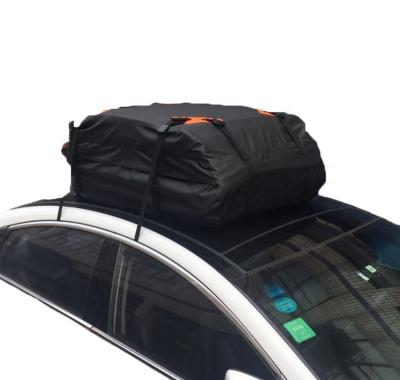 China Universal Custom Waterproof Cargo Carrier No Rack Car Roof Luggage Trunk Storage Organizer No Rack Car Roof Bag for sale