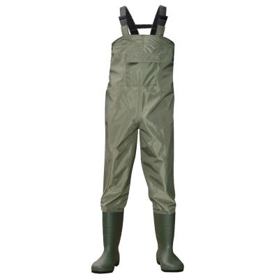 China Fly Fishing Waterproof Seamless Breathable Waders Waders With Fishing Waders Bag for sale