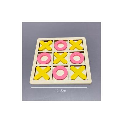 China Preschool Eductional Toys High Quality Control Montessori-Inspired Wooden Toddler Plaything Three Line Ox Puzzle Board for sale