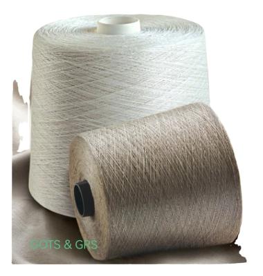 China Wowen/knit YARN 100%, WHOLESALE CERTIFIED, SUSTAINABLE, ECOLOGICAL GRS BIO YARN FOR WOVEN AND KNITTING HEMP JECATEX NM24/14S/40LEA for sale