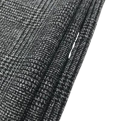 China Anti Pill JECATEX FIDELIS/10/56TFLC-ZS 65%Recycled Polyester 33% Viscose 2%elastan Fabric Solid Yarn Dyed Woven GRS for sale