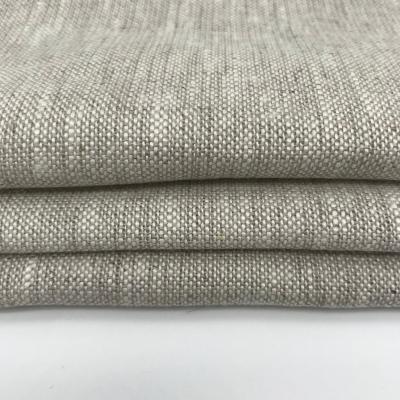 China JECA LE GUADIANA 48TFD-ZS GRS 25%Recycled 75% Solid Piece Of Breathable Liene Linen Fabric Dyed Woven European Linen Wholesale for sale