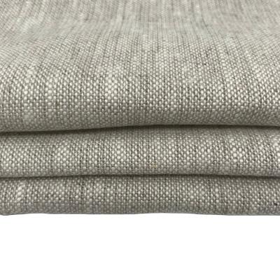 China JECA LE GUADIANA 48TFD-ZS GRS 25%Recycled Solid Piece Of Sustainable Linen Fabric 75% Dyed Woven European Linen Wholesale For Garment for sale