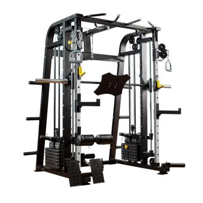 China Wholesale Multi Use Smith Commercial Use Home Use Machine with Weight Stack Gym Equipment/High Quality Multi Function Home Gym Fitness for sale