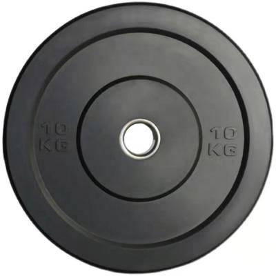 China Wholesale 1in Universal Plate 5-25kg Gym Coated Rubber Barbell Gym Equipment Weight Plates for sale