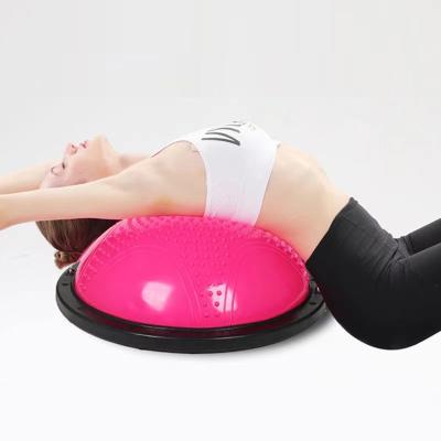 China PVC+PP Hot Sale Massage Bosuing Half Balance Ball Exercises Balance Trainer for sale