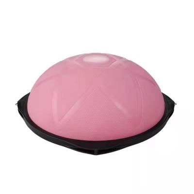 China Eco-Friendly Bosuing Exercise Half Balance Yoga Trainer Ball/Yoga Balance Training Band Gym Fitness Trainer Stabilizer Pilates Balance Ball for sale