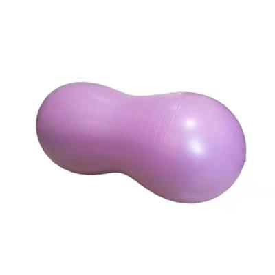 China Peanut Anti-burst Home Pilates Exercise Equipment Sports Gym Peanut Yoga Fitness Ball for sale