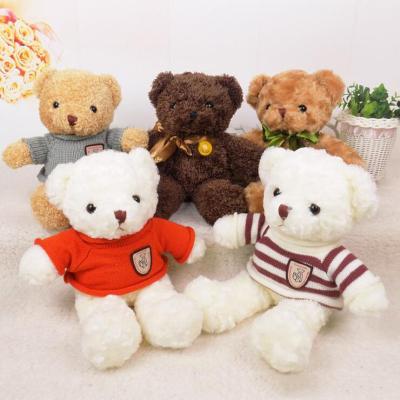 China Promotional Cheap Cute Stuffed Animal Teddy Bear Toys Teddy Bear Stuffed Animal Doll Small For Gifts for sale