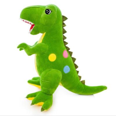 China 2022 Hot Sale Kawaii Plush Kids Soft Stuffed Dinosaur Plush Blue Green Animal Toy for sale