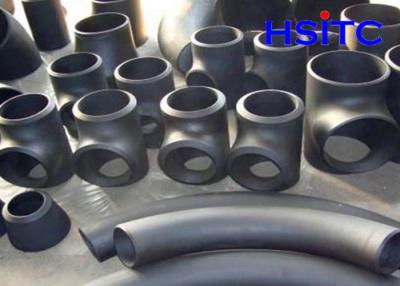 China ANSI B16.11 Carbon Steel Tee Black Paint Carbon Steel Pipe Fittings for sale