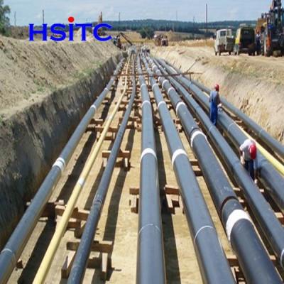 China Sewage Spiral Welded Steel Pipe S235 S355 Grade.B for sale