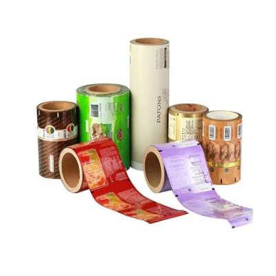 China Moisture Proof High-grade Ice Cream Film Packaging Plastic Roll Stock for Food Snack Packaging plastic pouch Ice Bar Ice Lolly Film for sale