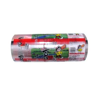 China Moisture Proof High sale Custom Print Automatic Packing Flexible Food Package Materials Roll Stock Plastic Sealing Film For Ice Cream for sale