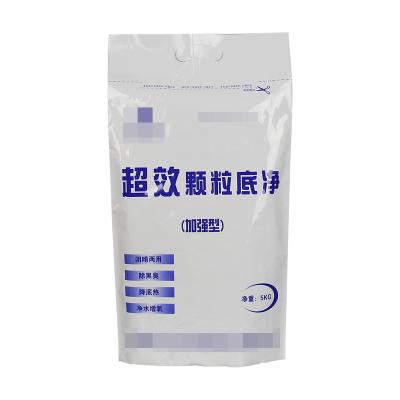 China Barrier Newest Clear Plastic Frozen Dumpling Food Packaging Bags with Back Sealed Pouch For Frozen Food Packaging for sale