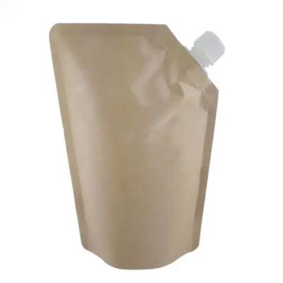 China Moisture Proof High Quality 1L/2L/5L Sanitizer Detergent Soap Liquid Spout Pouch for sale